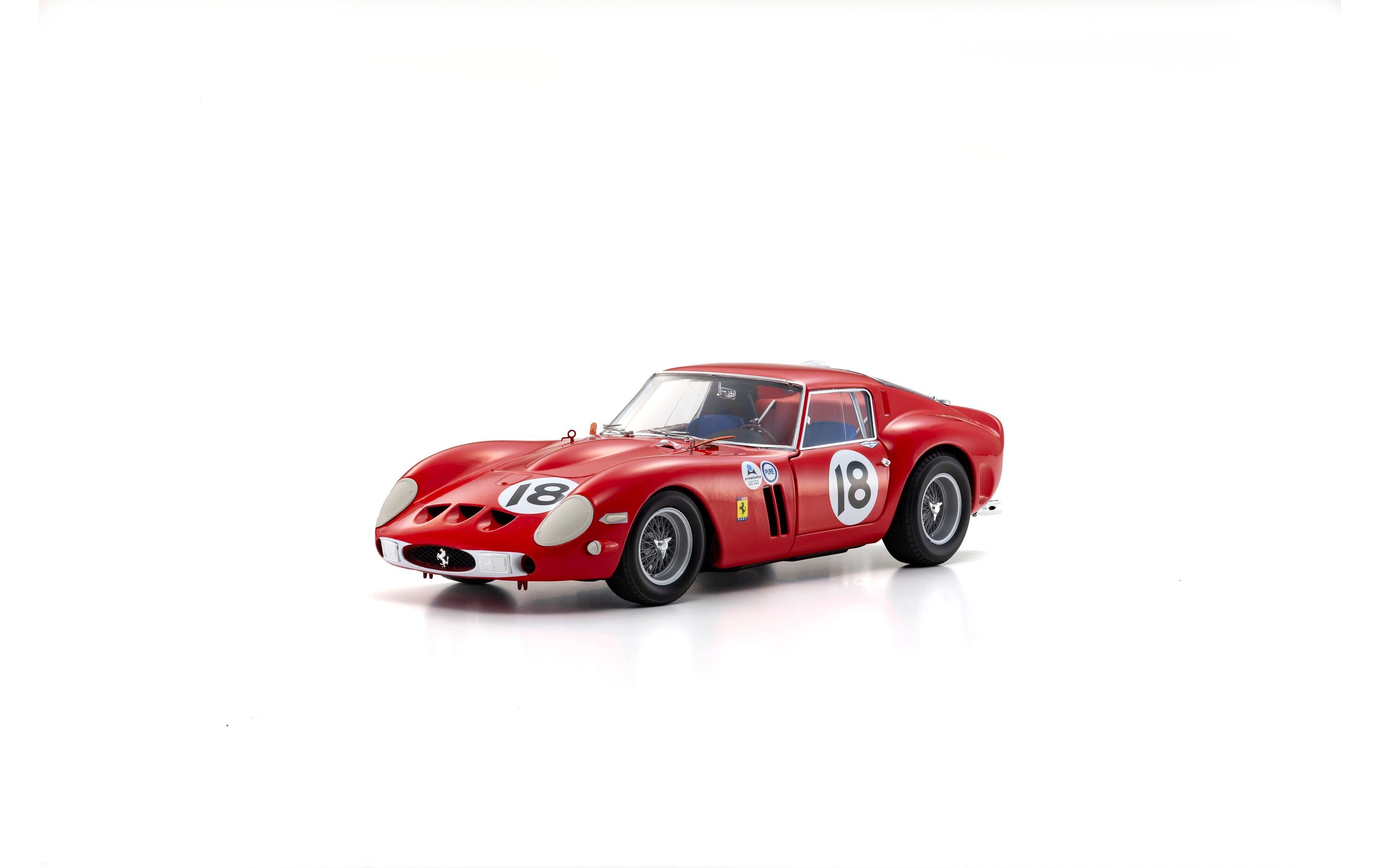 Ferrari 250 GTO 1st Daytona 3H 1:18<br>Detailgetreues Modellauto für Sammler im Massstab 1:18