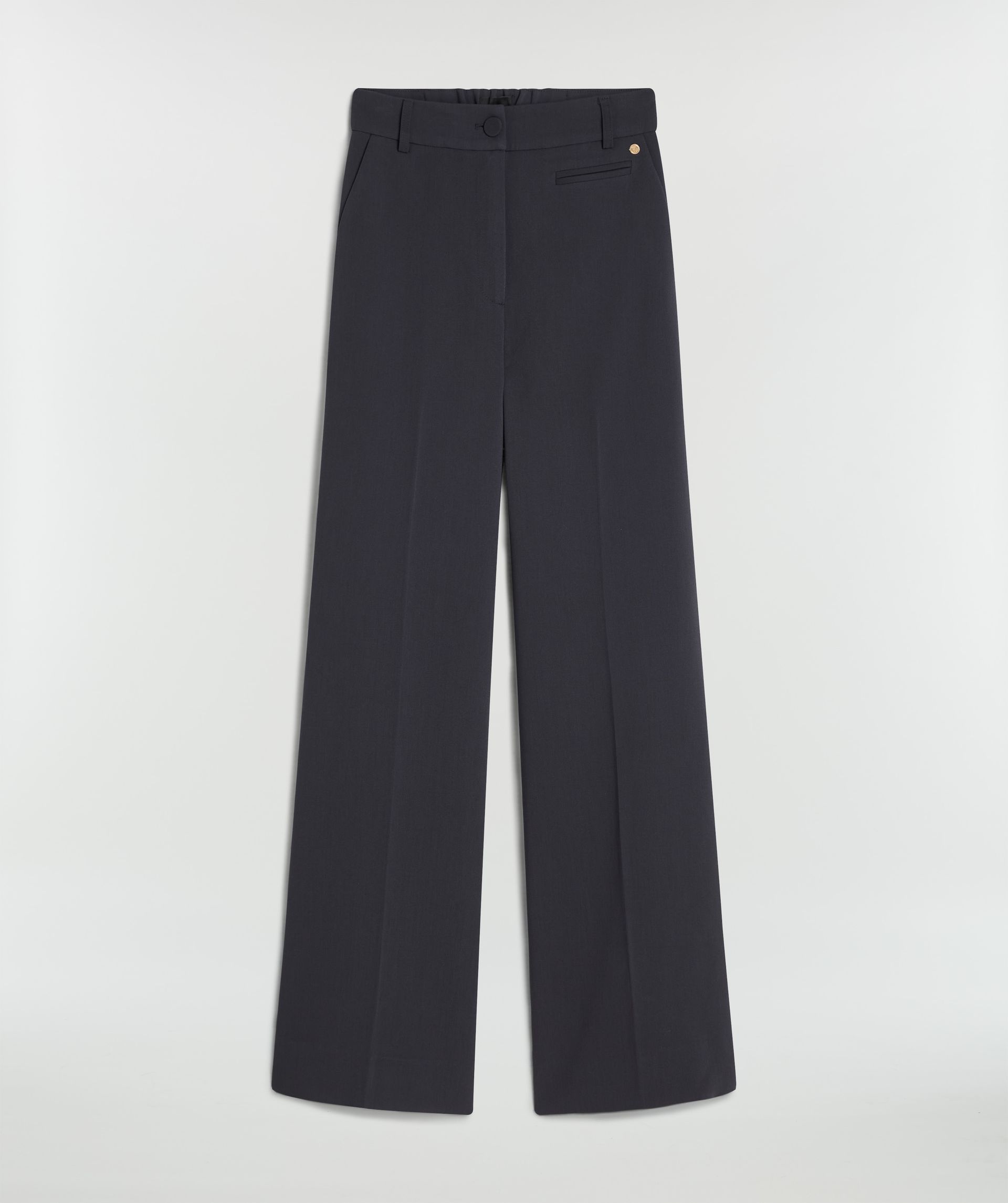 JV-KATE high rise wide leg broek - dark blue