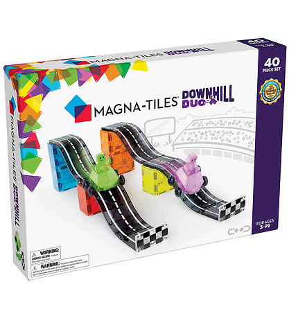 Magna-Tiles Magnetset - Downhill Duo - 40 Teile