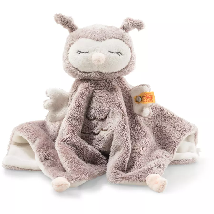 Steiff Soft Cuddly Friends Schmusetuch Eule Ollie 26 cm