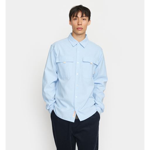 Revolution Worker Skjorte, Lightblue, XL