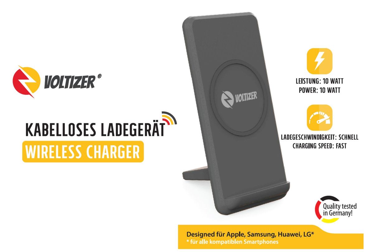 Kabelloses Ladegerät wireless Charger Einzel-Ladestation