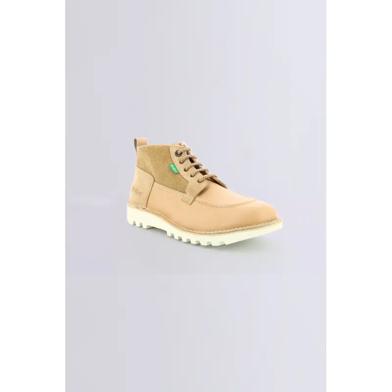 NEOROADS BEIGE BOTTINES Cuir Homme
