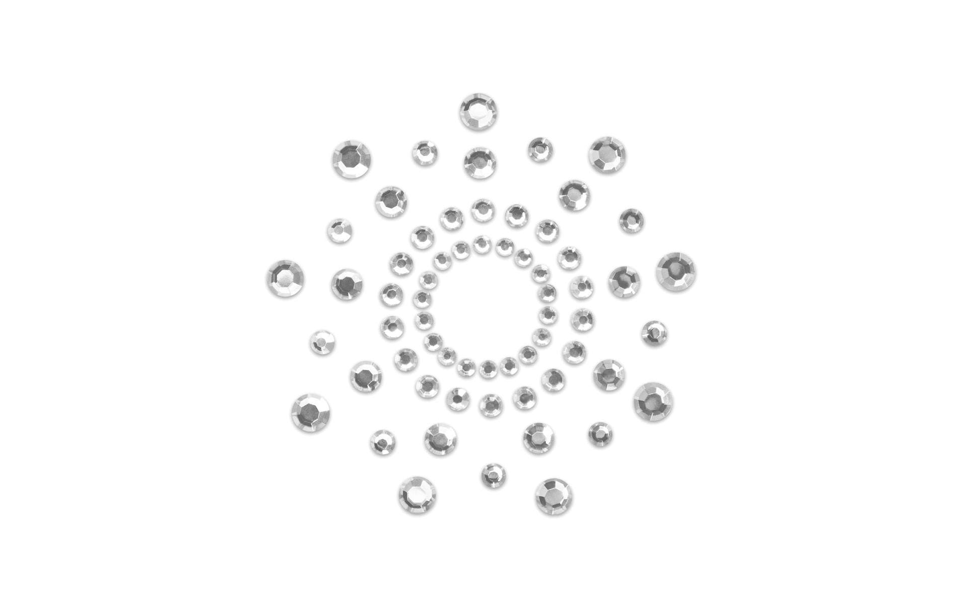 Mimi Shinestone Pasties SilberErotischer Schmuck