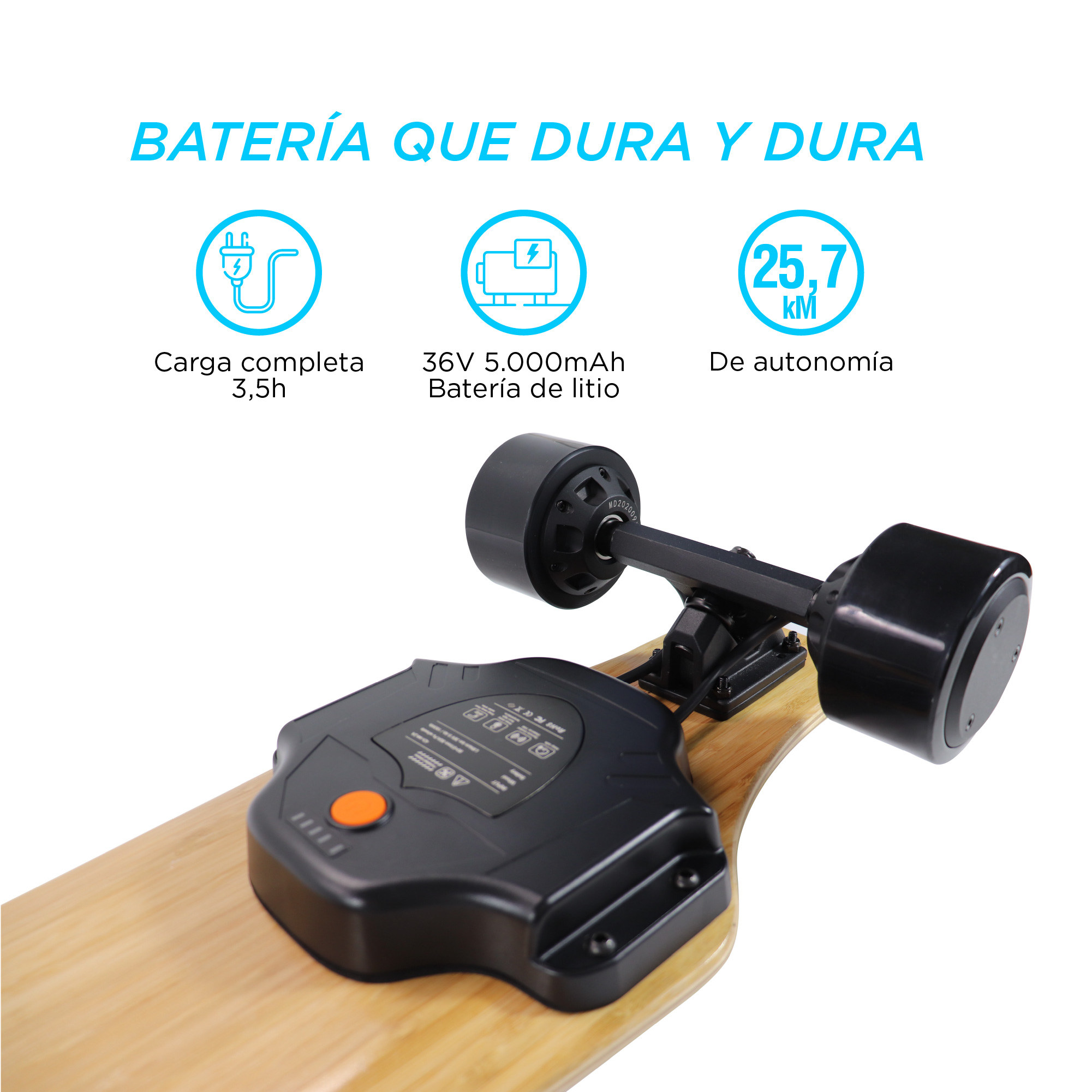 Patins Elétricos Ksix H2b-02 Pro 25 km/h