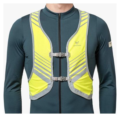 Gilet Haute Visibilité Apidura Packable Visibility Vest Jaune Fluo Réfléchissant