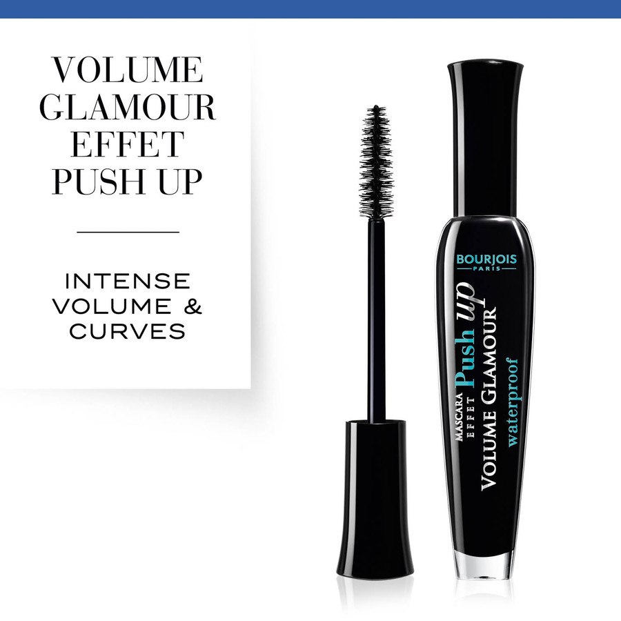 Bourjois Volume Glamour Effet Push Up Mascara 71 Waterproof Black 7ml