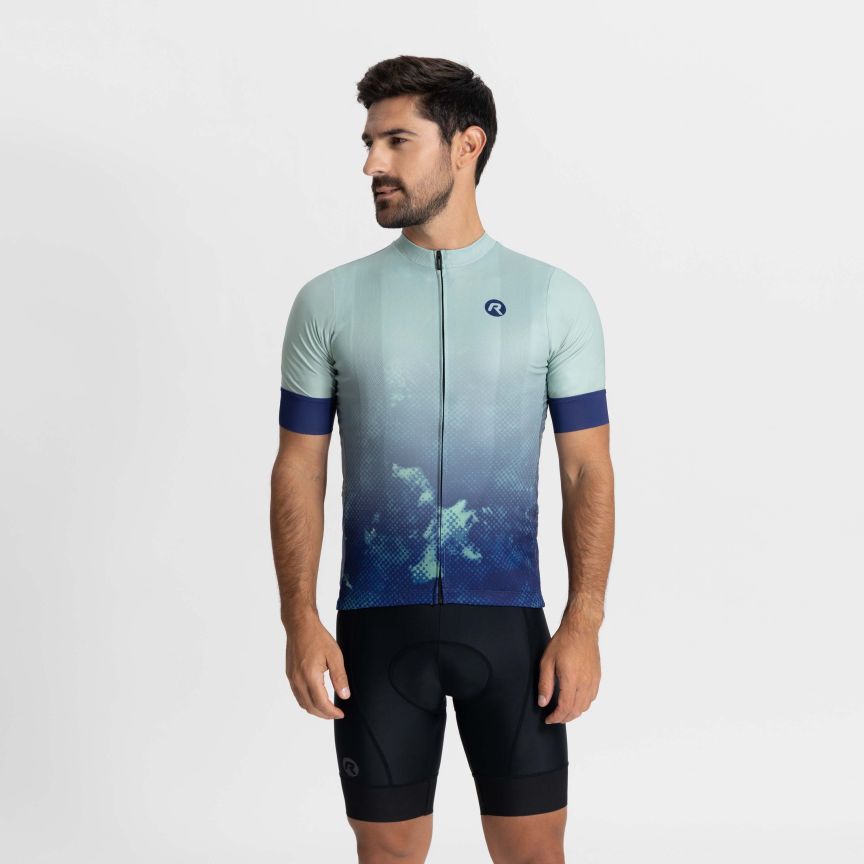 Rogelli Nebula Cykeltrøje Blå