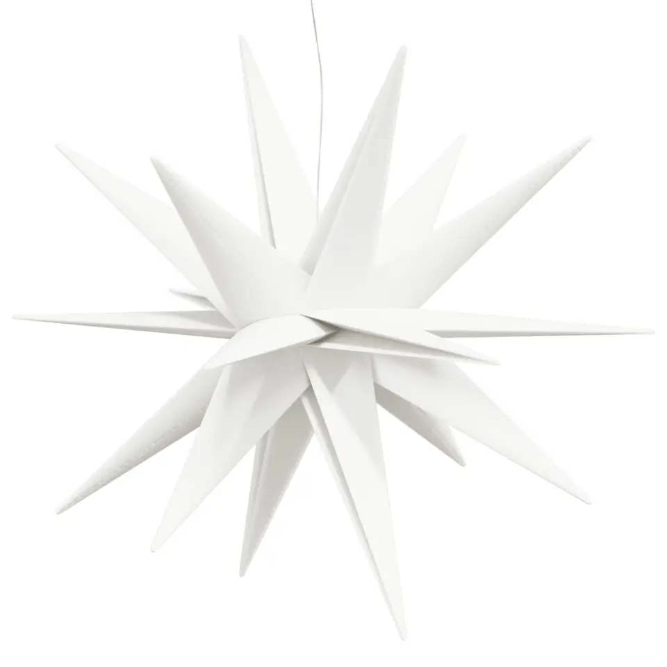 vidaXL - Kerstverlichting - Wit - 100 cm - 3 stuks