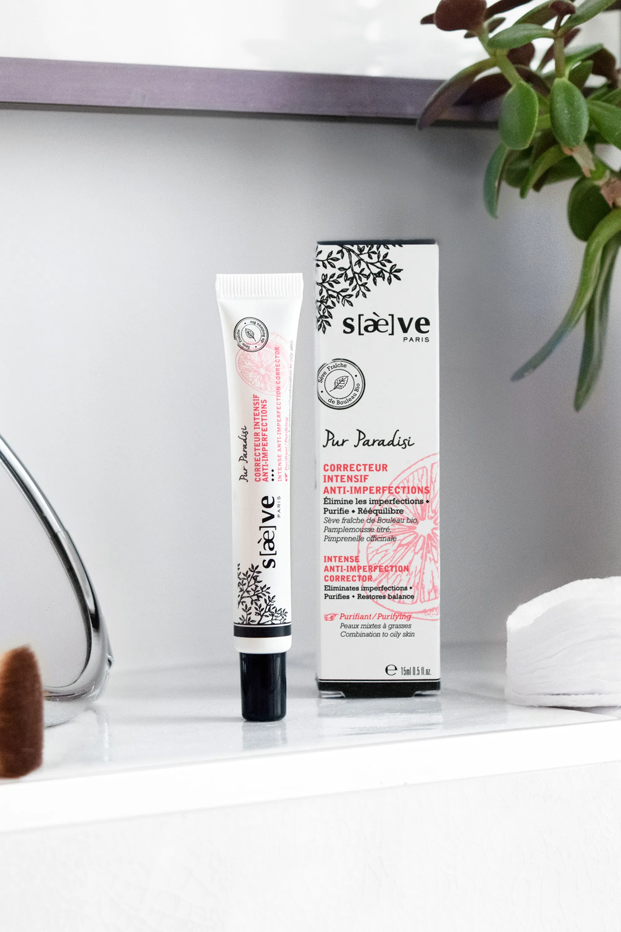Saeve Correcteur intensif anti-imperfections Pur Paradisi-15 ml