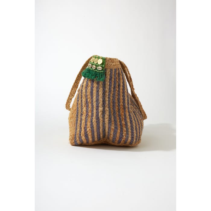 Veritas-Shopper jute munten strepen
