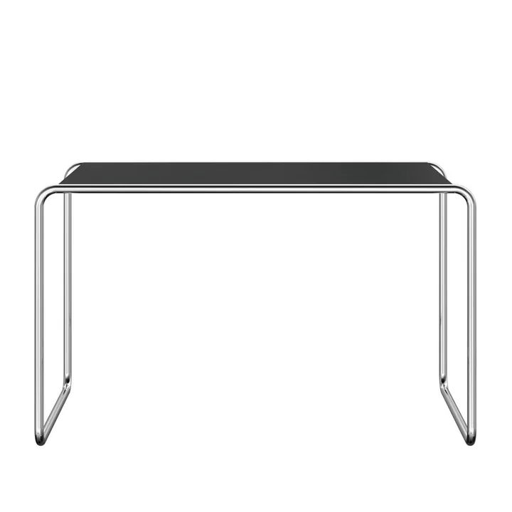 Thonet - S 285/0 Schreibtisch, Chrom / Esche schwarz gebeizt