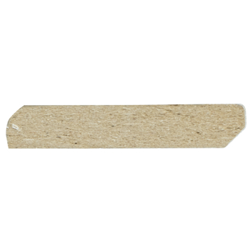Agnes plint MDF wit fijn stuc 8x45 mm 260 cm