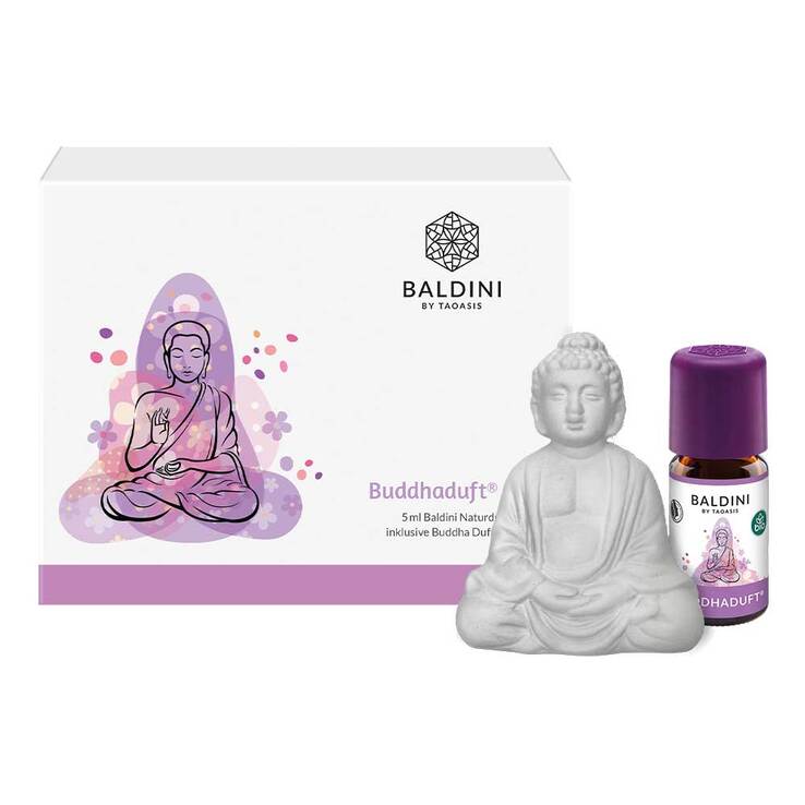 Baldini Buddhaduft Duftset mit Duftstein + Öl, 1 St