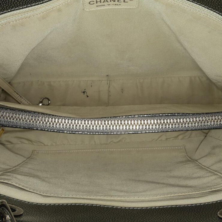 Chanel Vintage Chanel Tote Silver