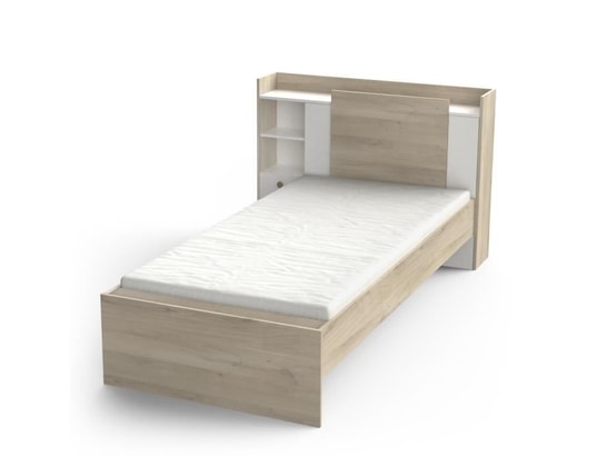 DEMEYERE - Lit enfant life 1 personne - 90x190/200 - rangements - décor...