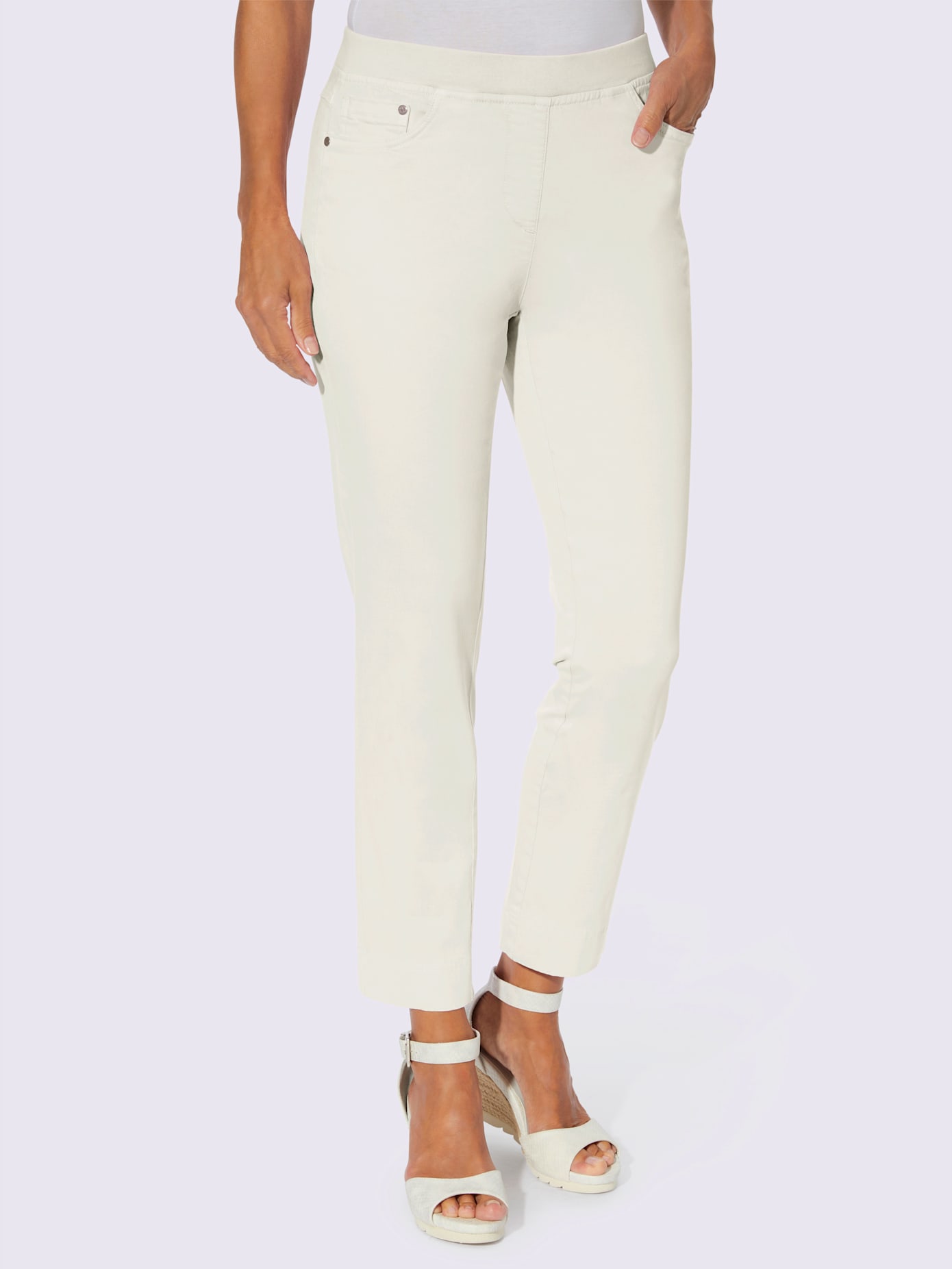 Jean 7/8 avec coton