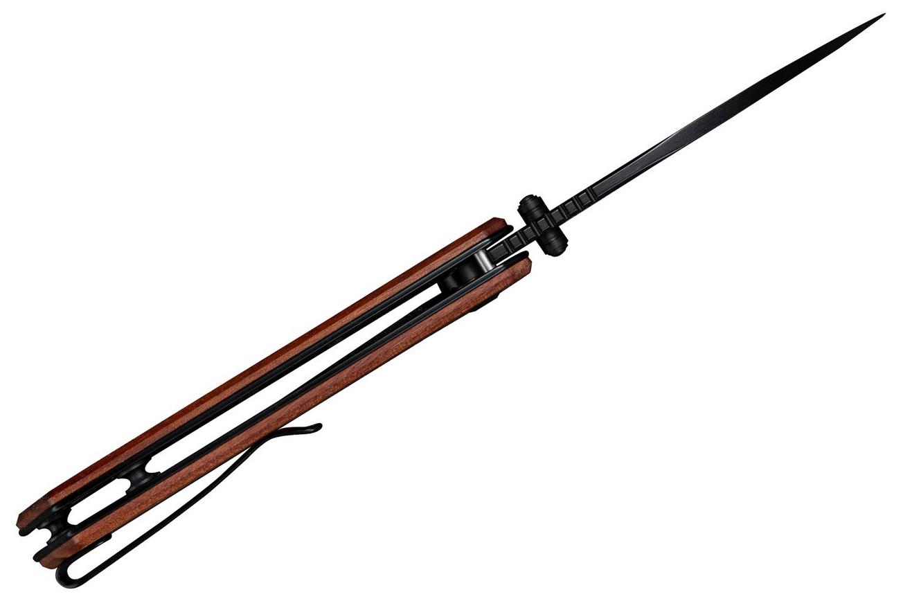 SENCUT Stratex S25055-3 PVD 9Cr18MoV, Guibourtia Wood, zakmes