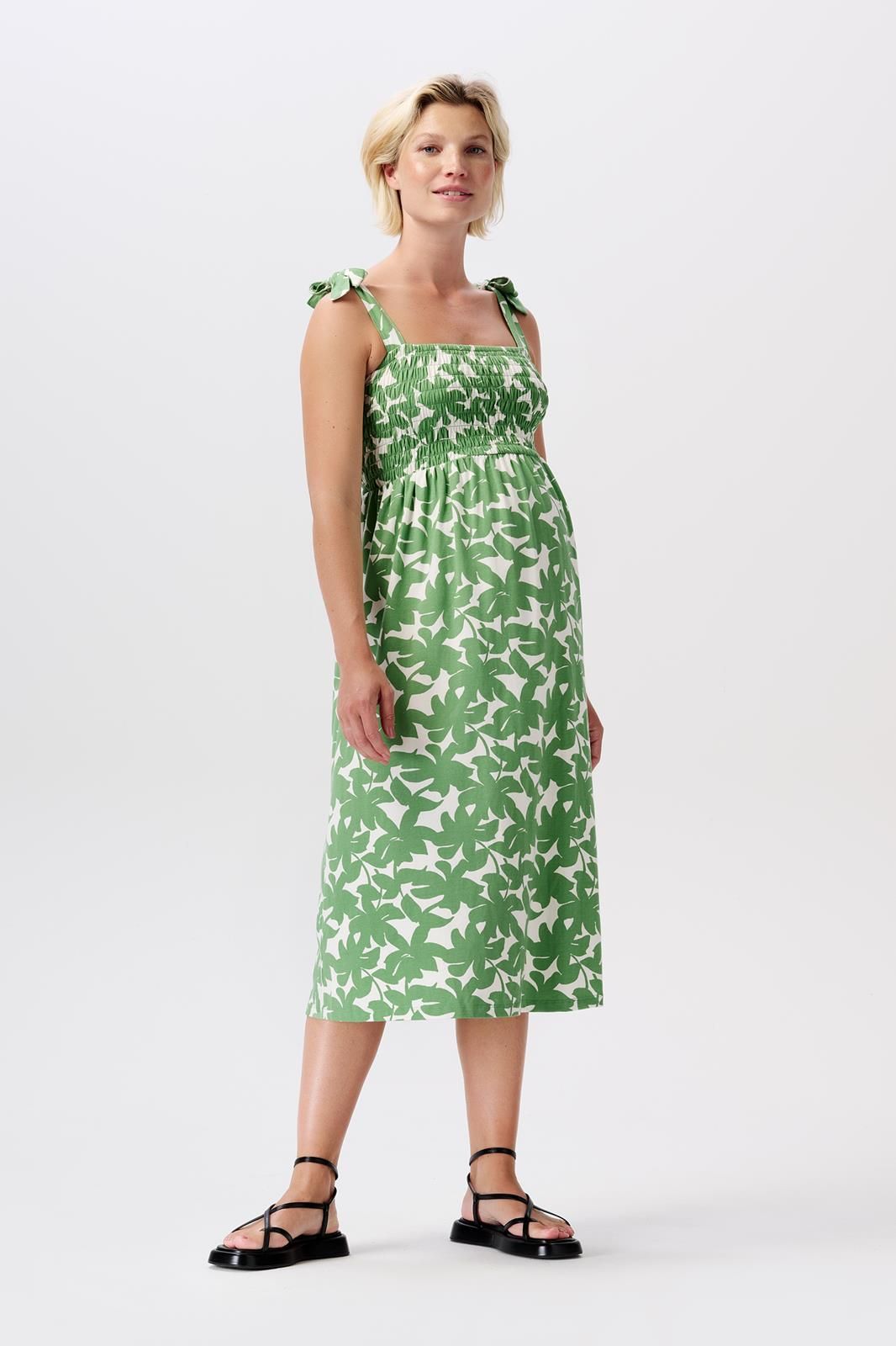 Noppies Maternity Jurk Nia - Peppermint Big Flower