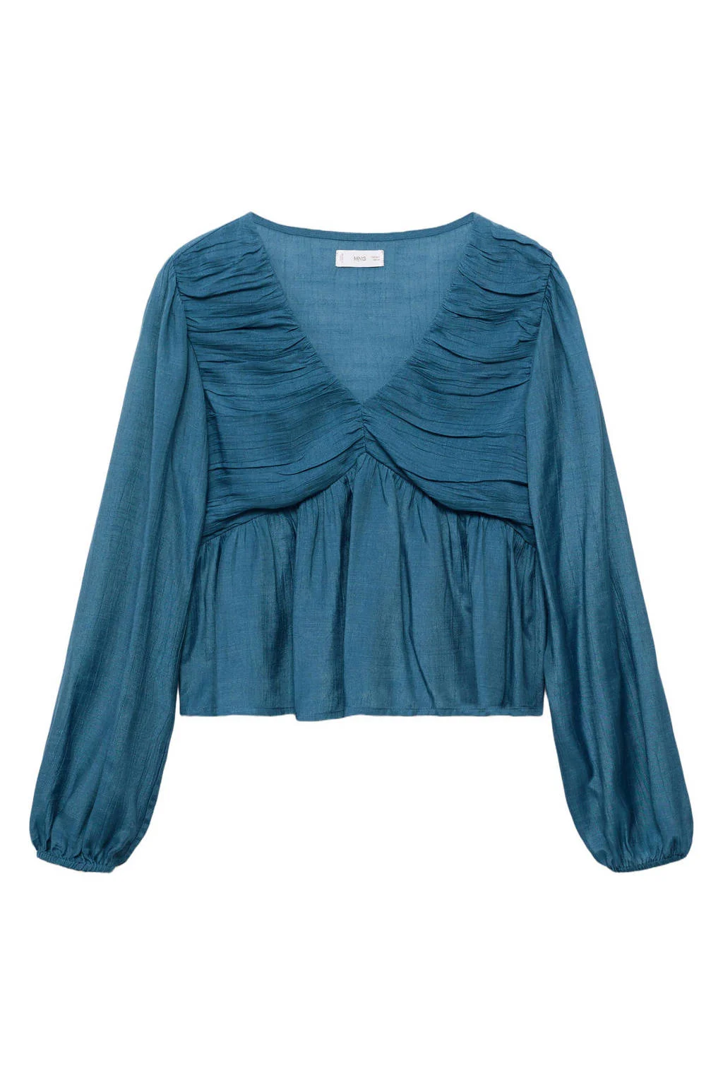 MANGO TEEN blousetop blauw