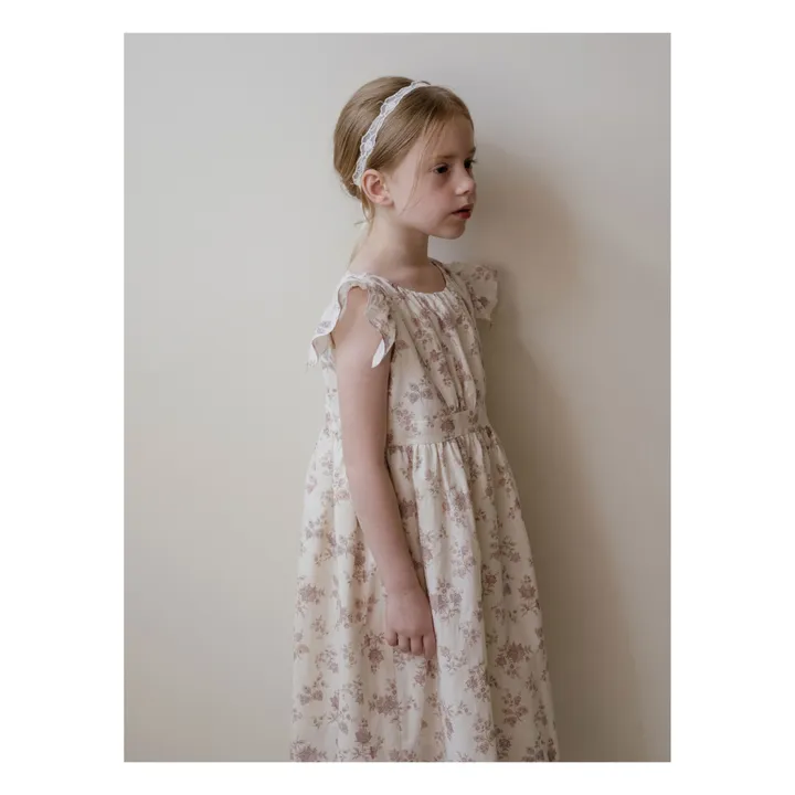 Louisiella Bandeau Liv Fleurs Brodées | Ecru