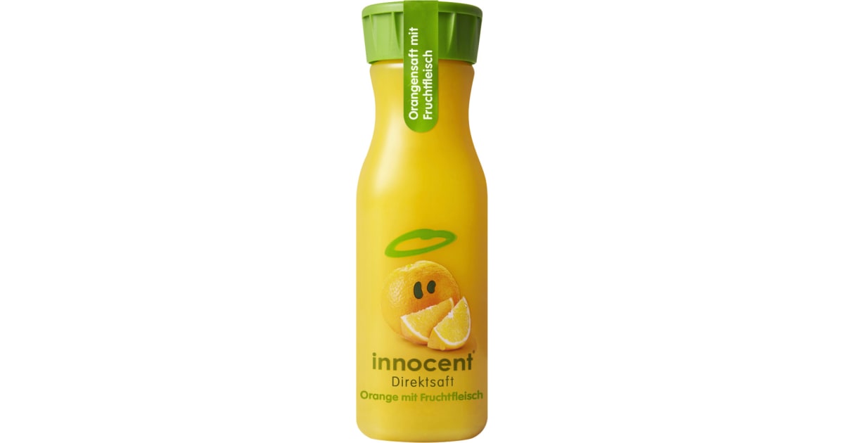 Innocent Orangensaft mit Fruchtfleisch 0,33 Liter (Einweg)