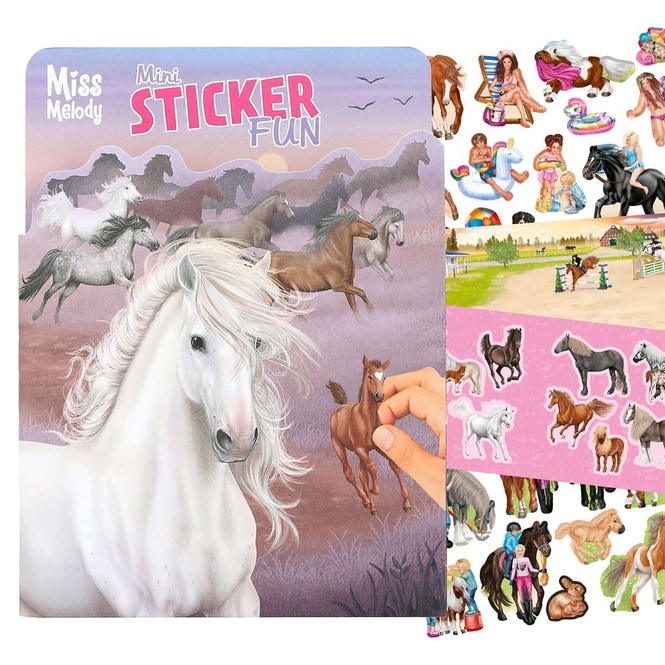 Miss Melody - Stickerbuch Pferd