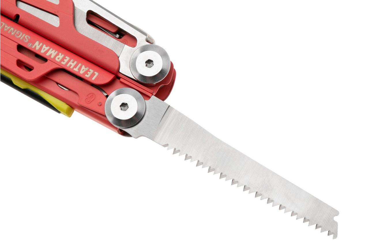 Leatherman Signal 833183 Guava Survival Multitool, nylon foedraal