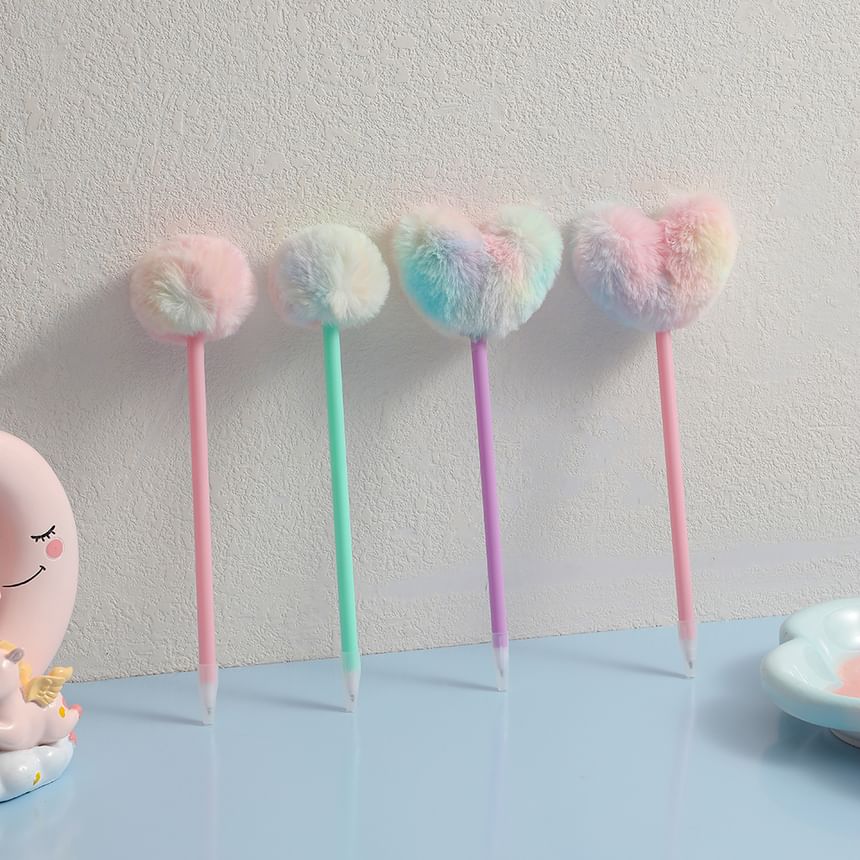 CaDarr - Hart / Pom Pom Chenille Pen