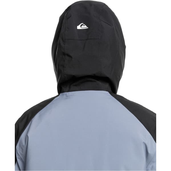 Veste snowboard QUIKSILVER MISSION BLOCK FLINT STONE