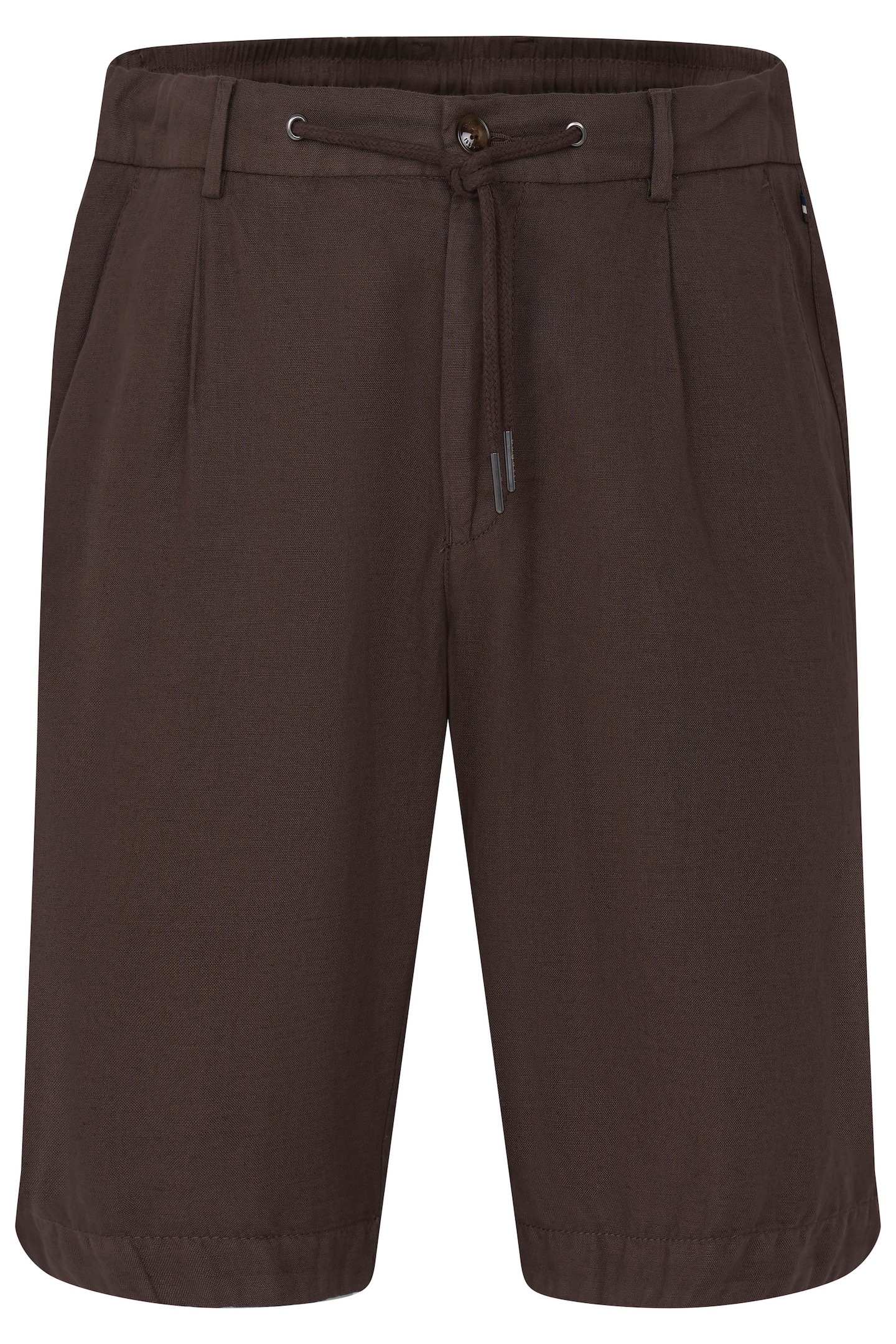 bugatti Bermudas  aus Leinen-Baumwollmix