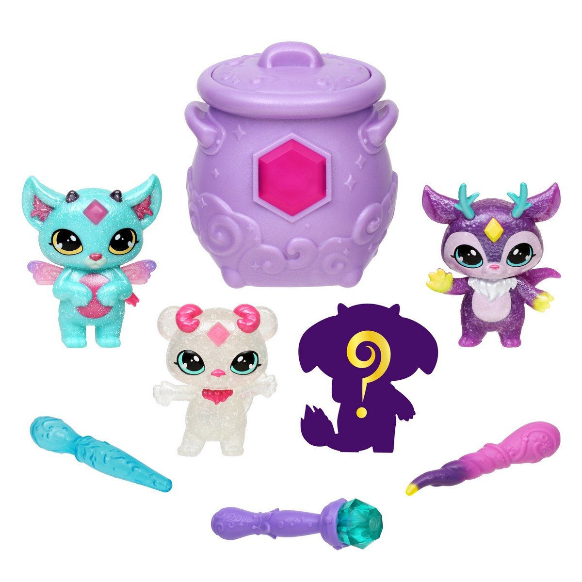 Pack de 4 compagnons Magic Mixies