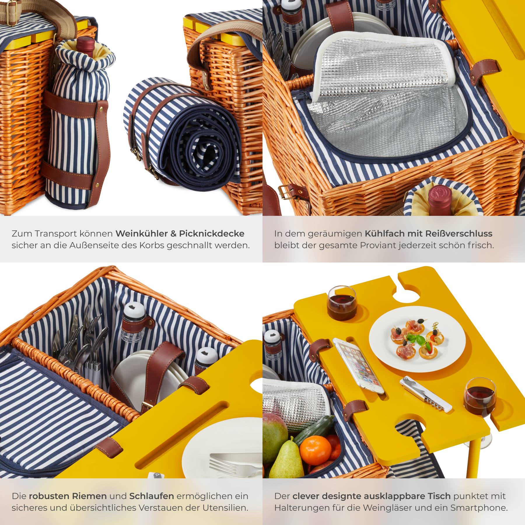Picknickkorb Rügen