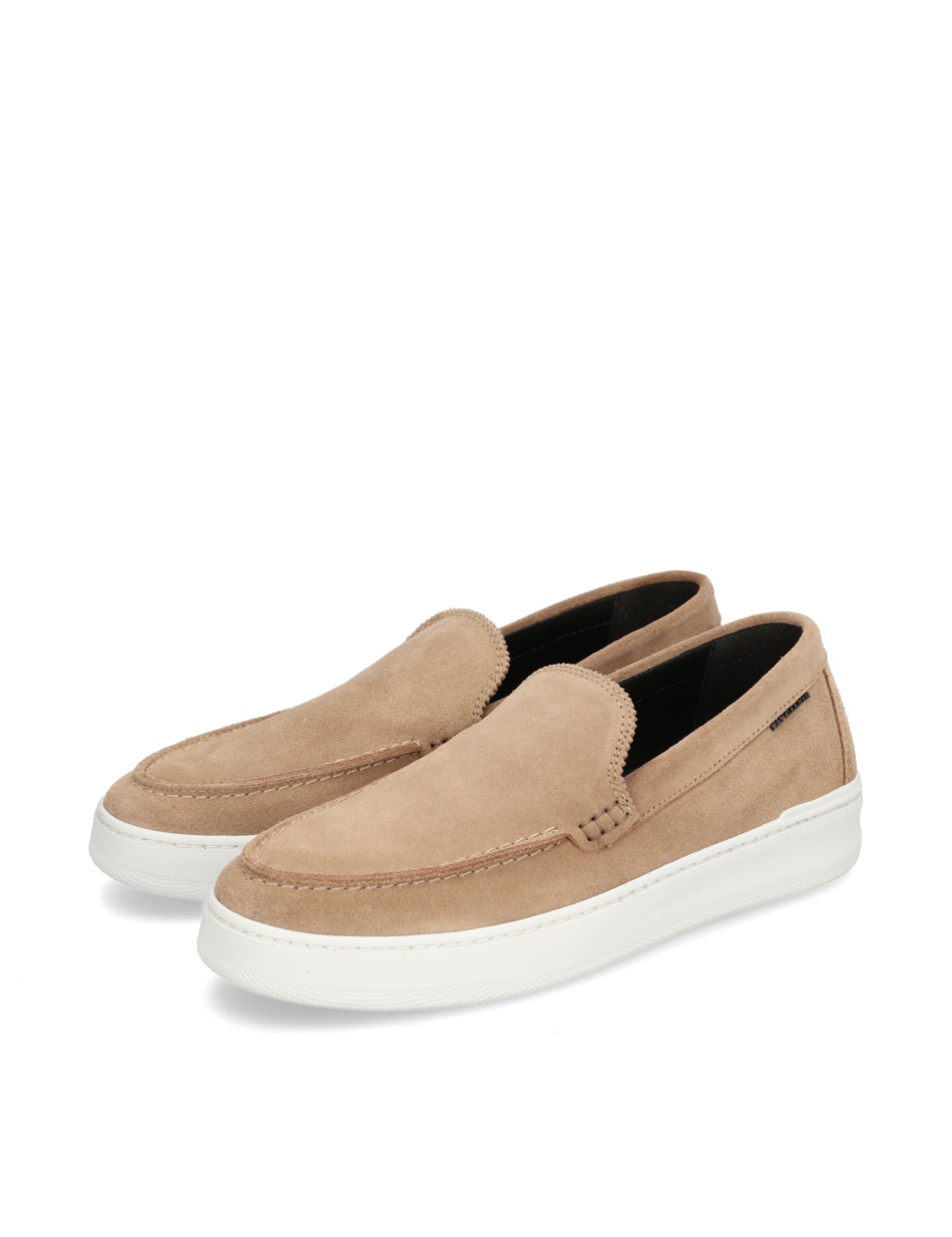 Veloursleder Slipper