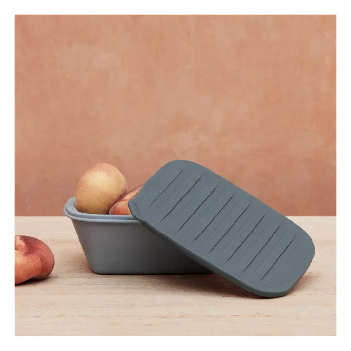 Liewood Lunch-box pliable Franklin en silicone | Bleu