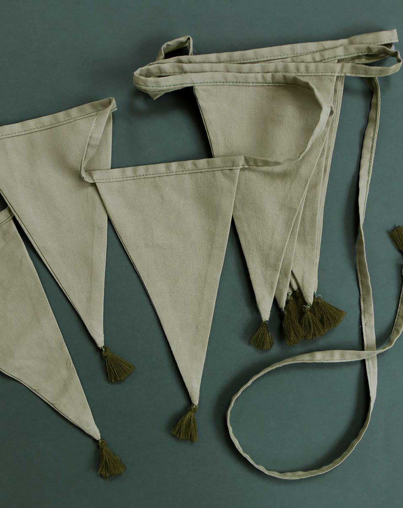 Wimpelkette GARLAND (4m) in sage