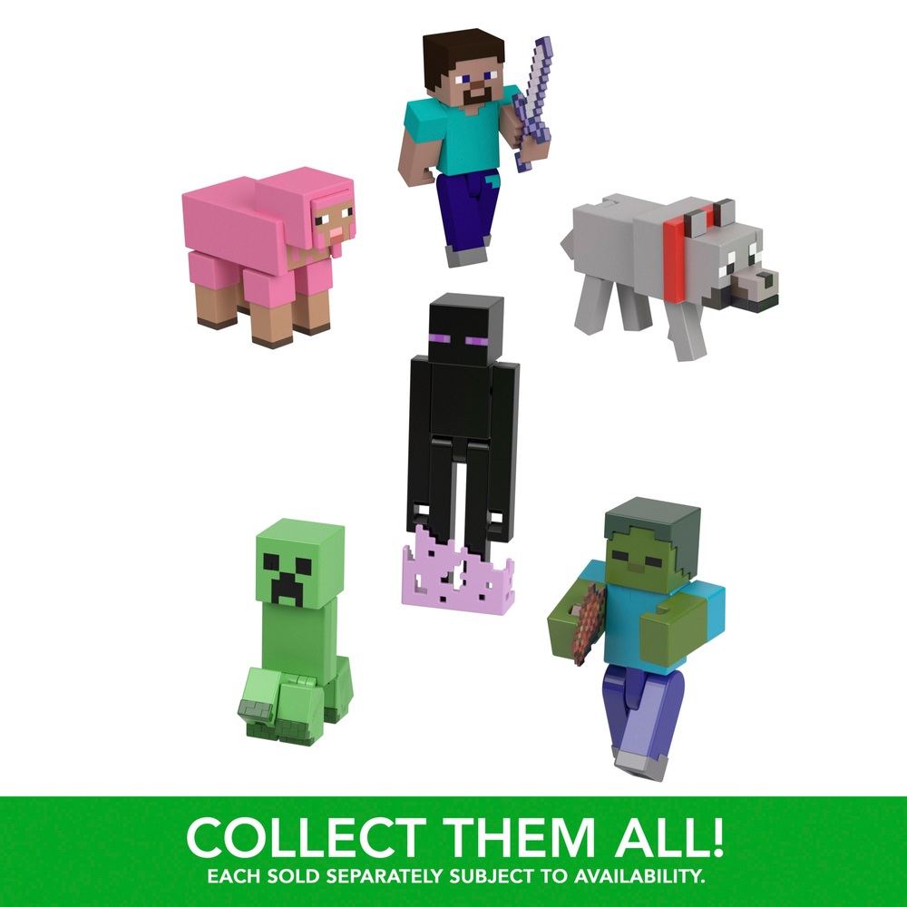 Minecraft Core 8 cm Actionfigur – Gezähmter Wolf