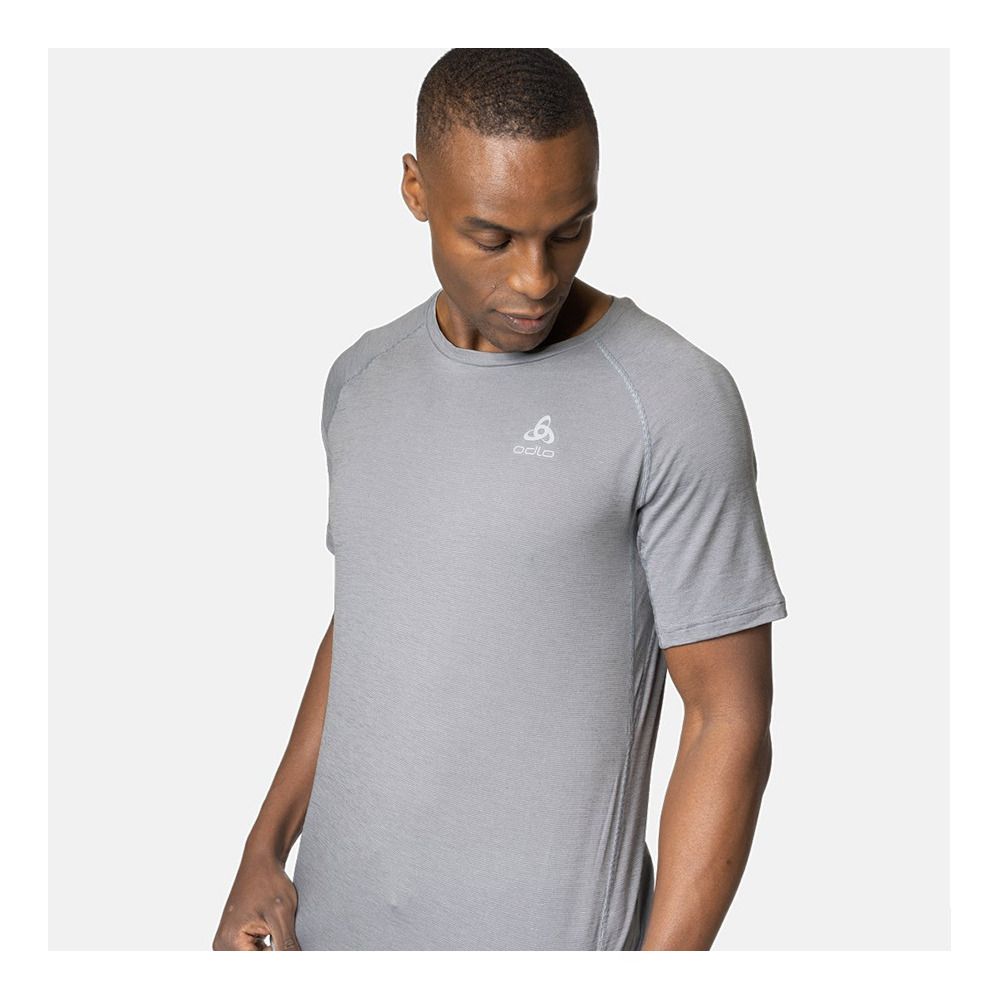 Odlo X-ALP PW 115 - Maillot Homme grey melange