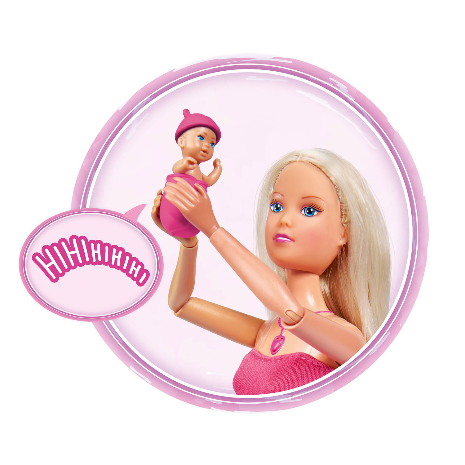 Steffi Love met Baby