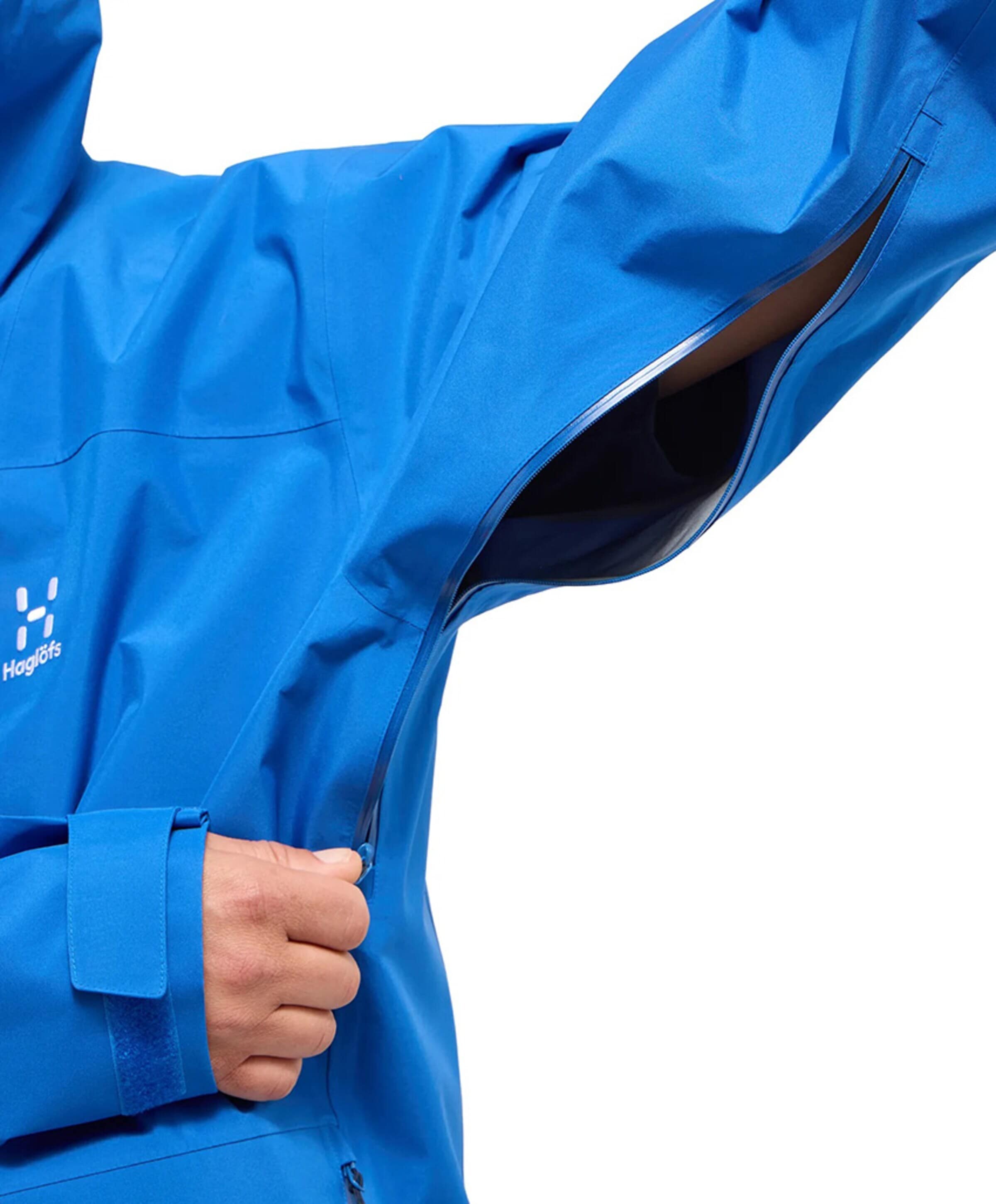 Haglöfs Heren jas blauw