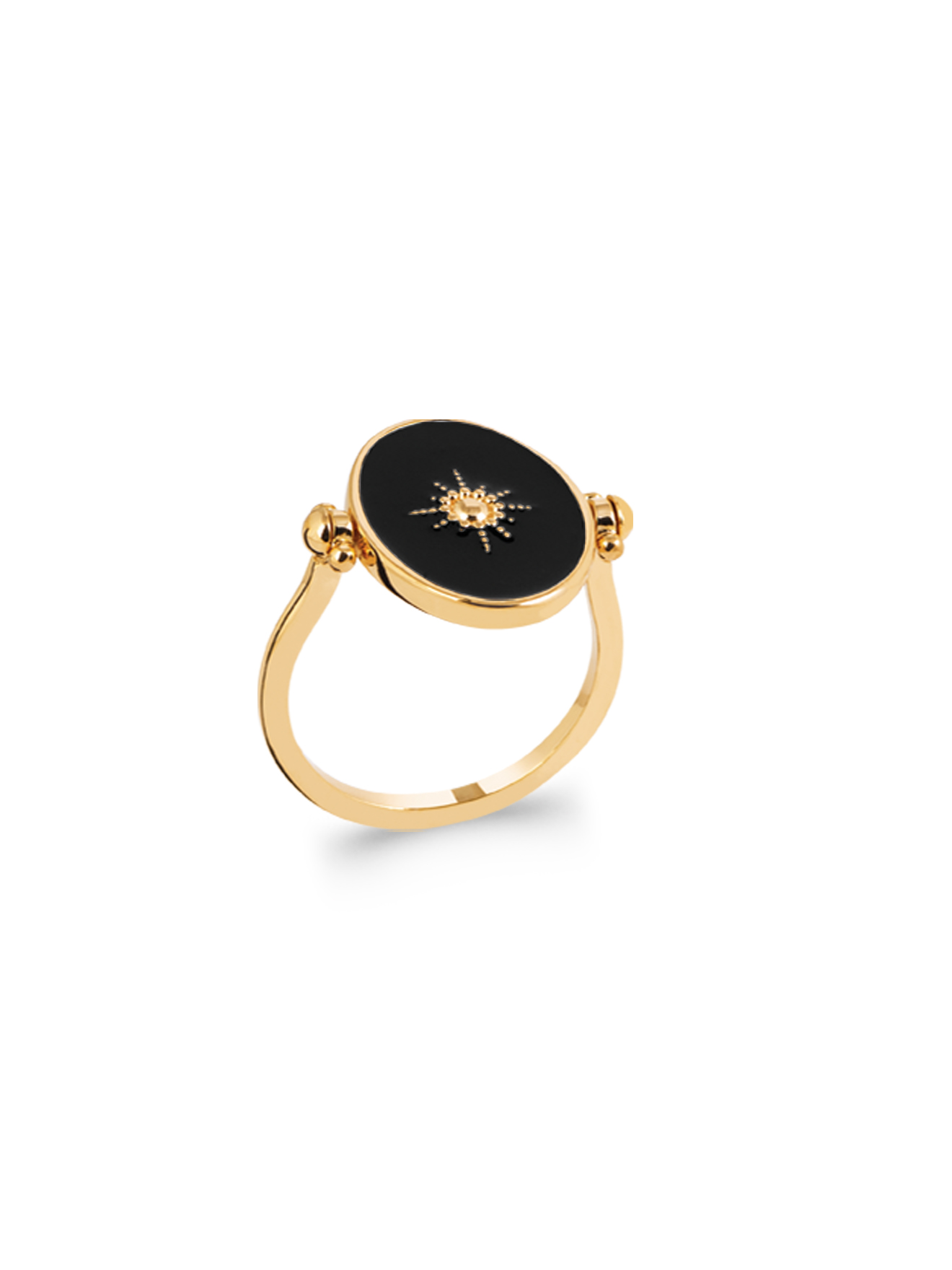 Bague réversible émail