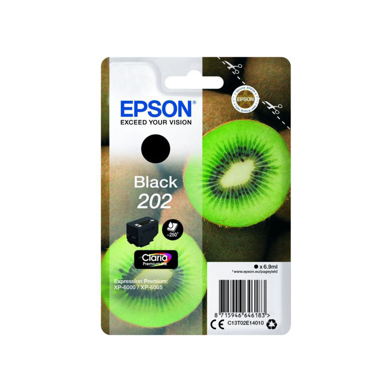 Epson 202 Tintenpatrone, schwarz