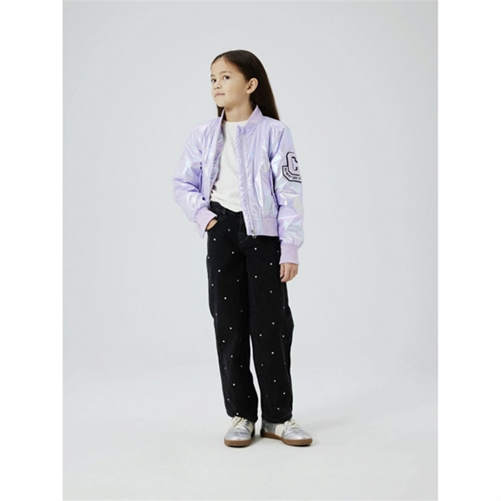 Køb Name it Orchid Bloom Movie Bomber Jakke Foil