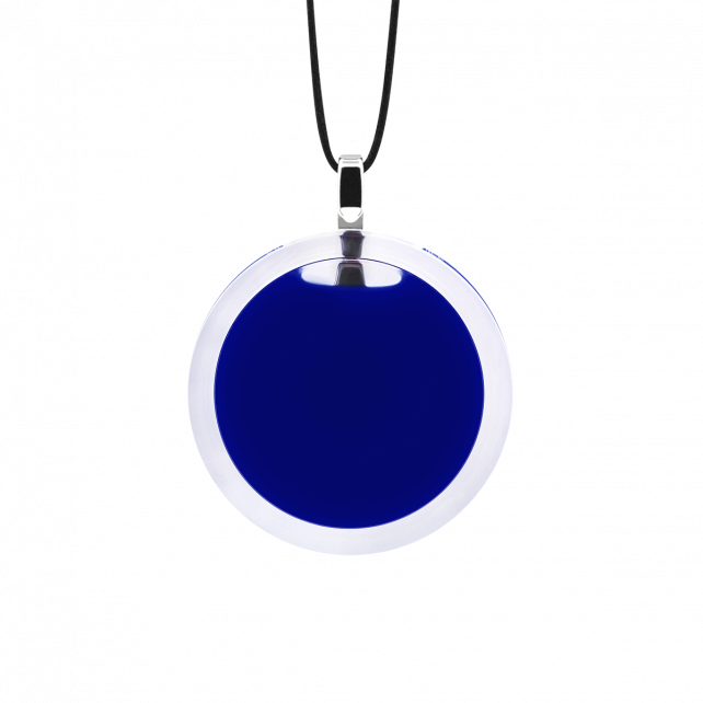 Pendentif en verre soufflé - Cachou Mini Milk
