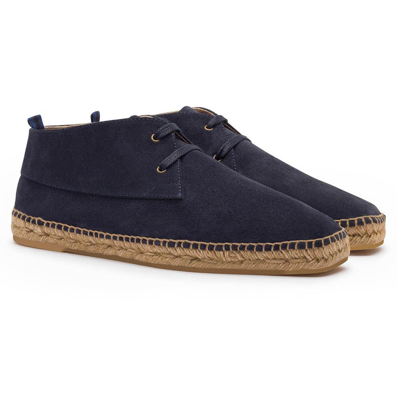 Castaner Chukka boots en Velours de Cuir Bruno marine