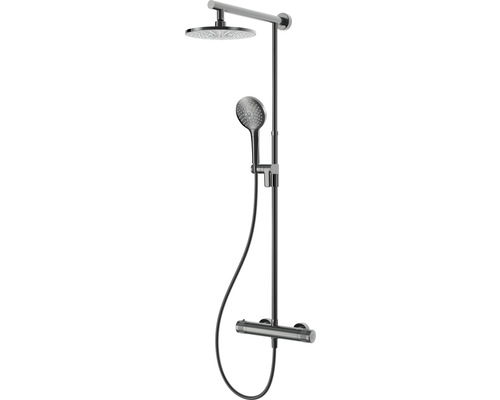 AVITAL douchekolom incl. thermostaat TOPINO antraciet mat