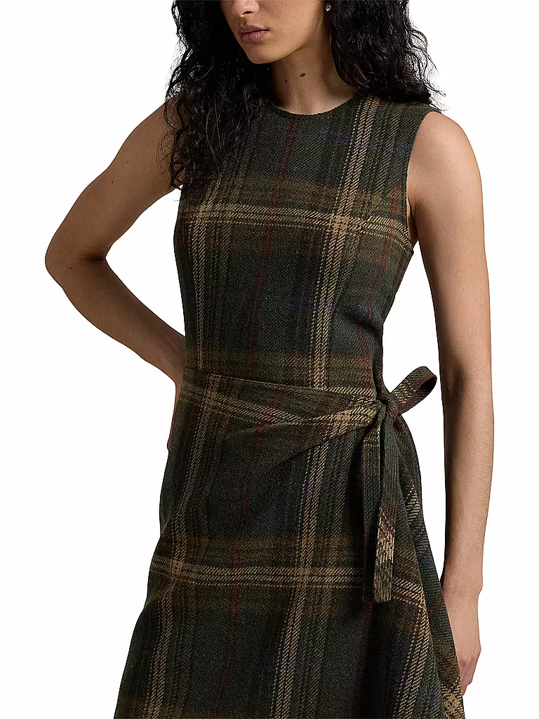 POLO RALPH LAUREN Midikleid dunkelgrün