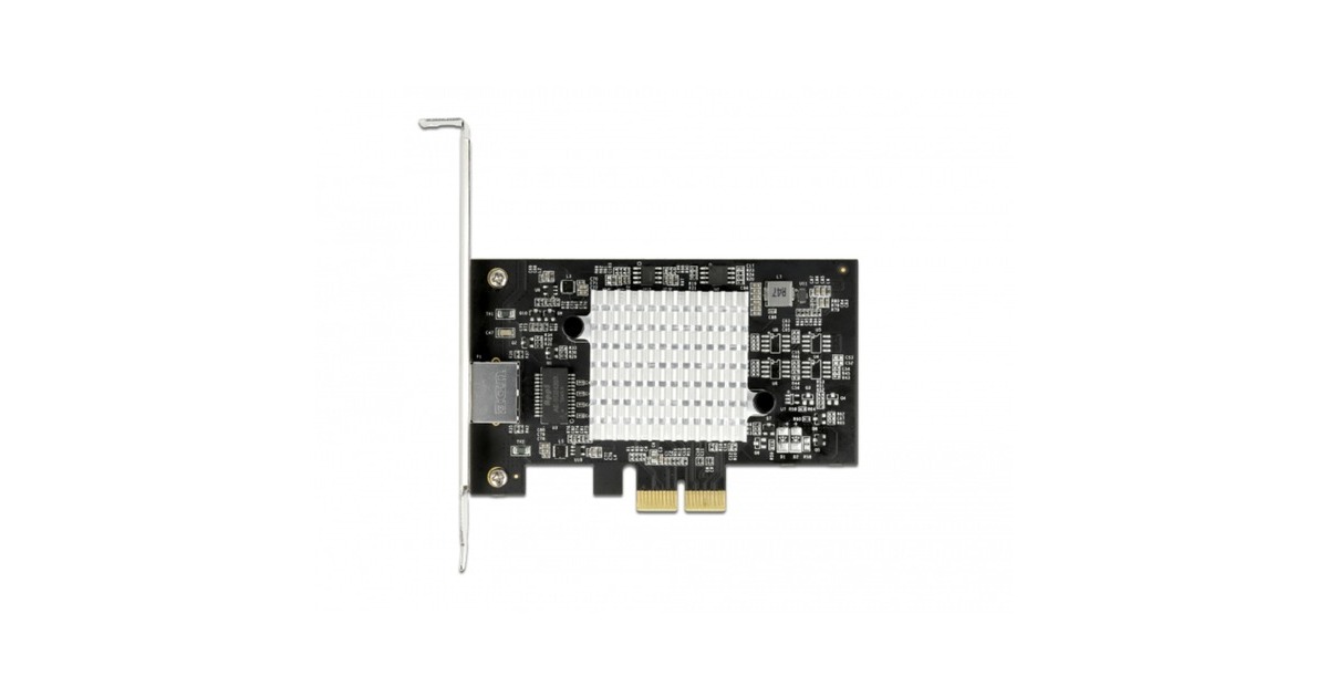 DeLOCKPCIe x2 Card 1x RJ45 10 Gigabit LAN AQC113CS netwerkadapter