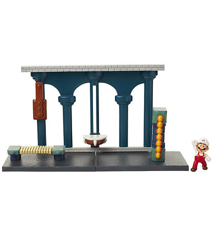 Super Mario Spielset - Lava Castle Spielset - 7 Teile
