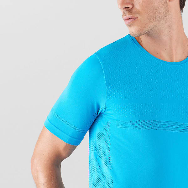 T-shirt trail SALOMON SENSE SEAMLESS TEE M HAWAIIAN OCEAN